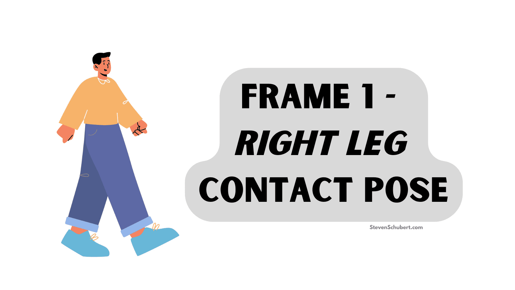 Frame 1 - Right Leg Contact Pose